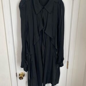 Vanessa Bruno Black Long Sleeve Coat